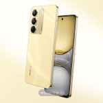 عکس گوشی realme C75 رنگ طلایی