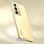 عکس نمای پشتی گوشی realme C75 رنگ طلایی