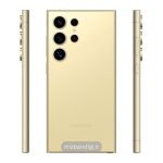 عکس گوشی سامسونگ S24 Ultra رنگ کرم