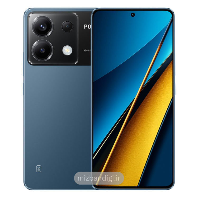 خرید گوشی پوکو X6 رنگ آبی