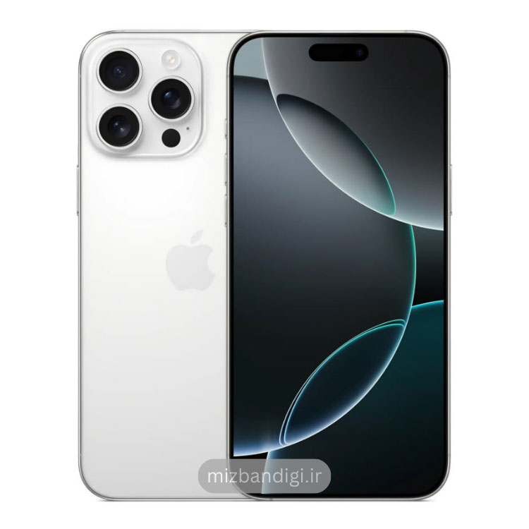 خرید گوشی iPhone 16 Pro Max رنگ تیتانیوم سفید