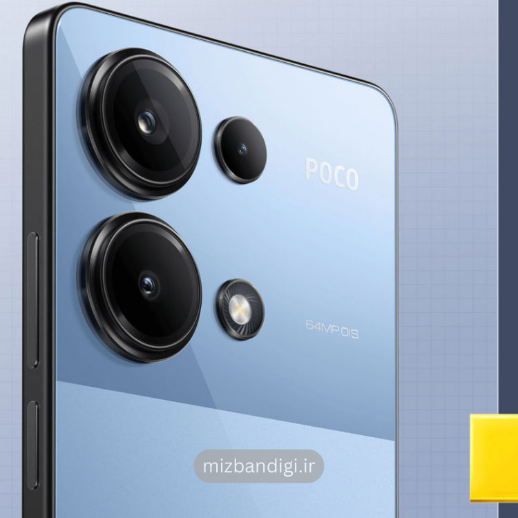 عکس گوشی پوکو M6 رنگ آبی