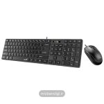 خرید کیبورد و ماوس جنیوس SlimStar C126 رنگ مشکی