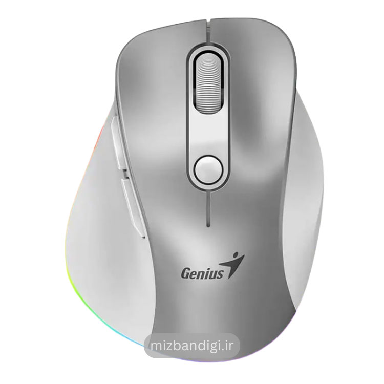 2 عکس از نمای بالا ماوس بیسیم جنیوس Ergo 9000S Pro
