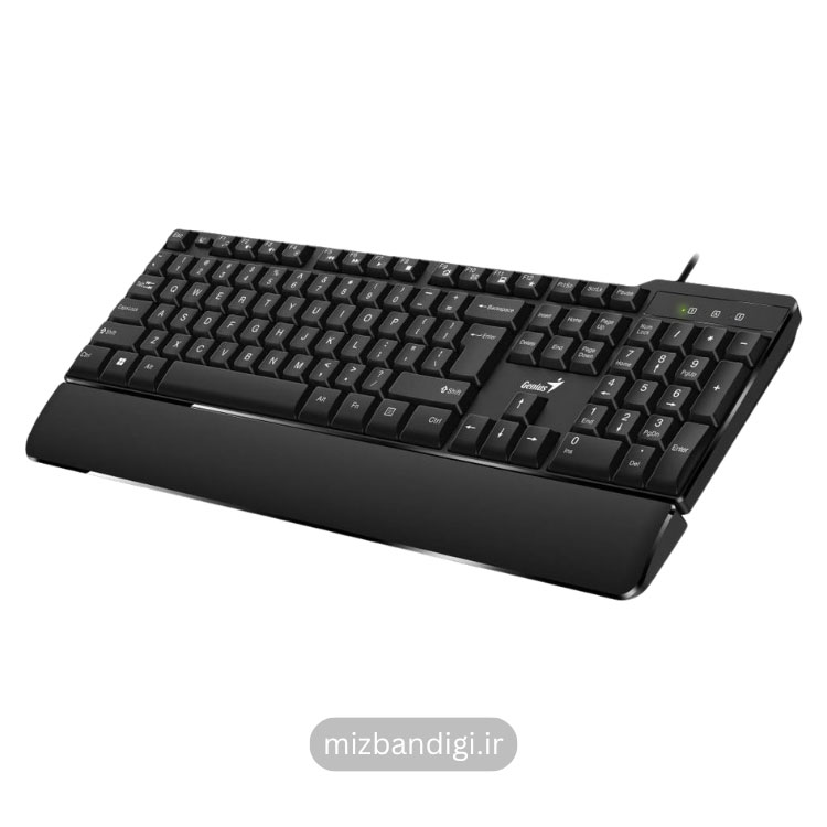 عکس کیبورد سیمی جنیوس KB-100XP