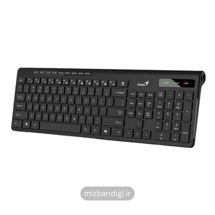 عکس کیبورد بی‌سیم جنیوس Slimstar 7230