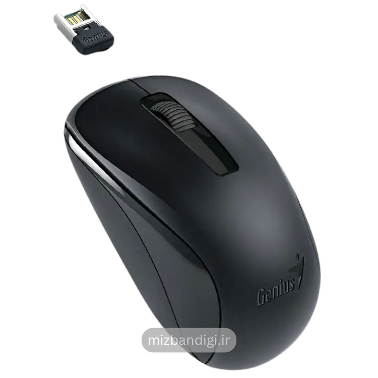 عکس ماوس بی‌سیم جنیوس NX-7005 رنگ مشکی