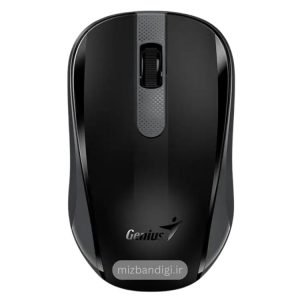 خرید ماوس بی‌سیم جنیوس NX-8008S رنگ مشکی-نقره ای