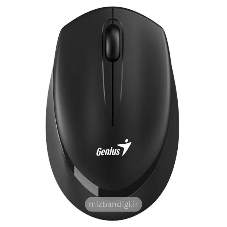 عکس ماوس بی‌سیم جنیوس مدل NX-7009 رنگ مشکی