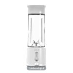 خرید مخلوط کن و شیکر شارژی گرین لاین مدل Green Lion Jet Plus 6 Blades Juicer رنگ سفید