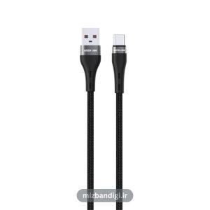 کابل شارژ USB-A به USB-C گرین لاین مدل Braided